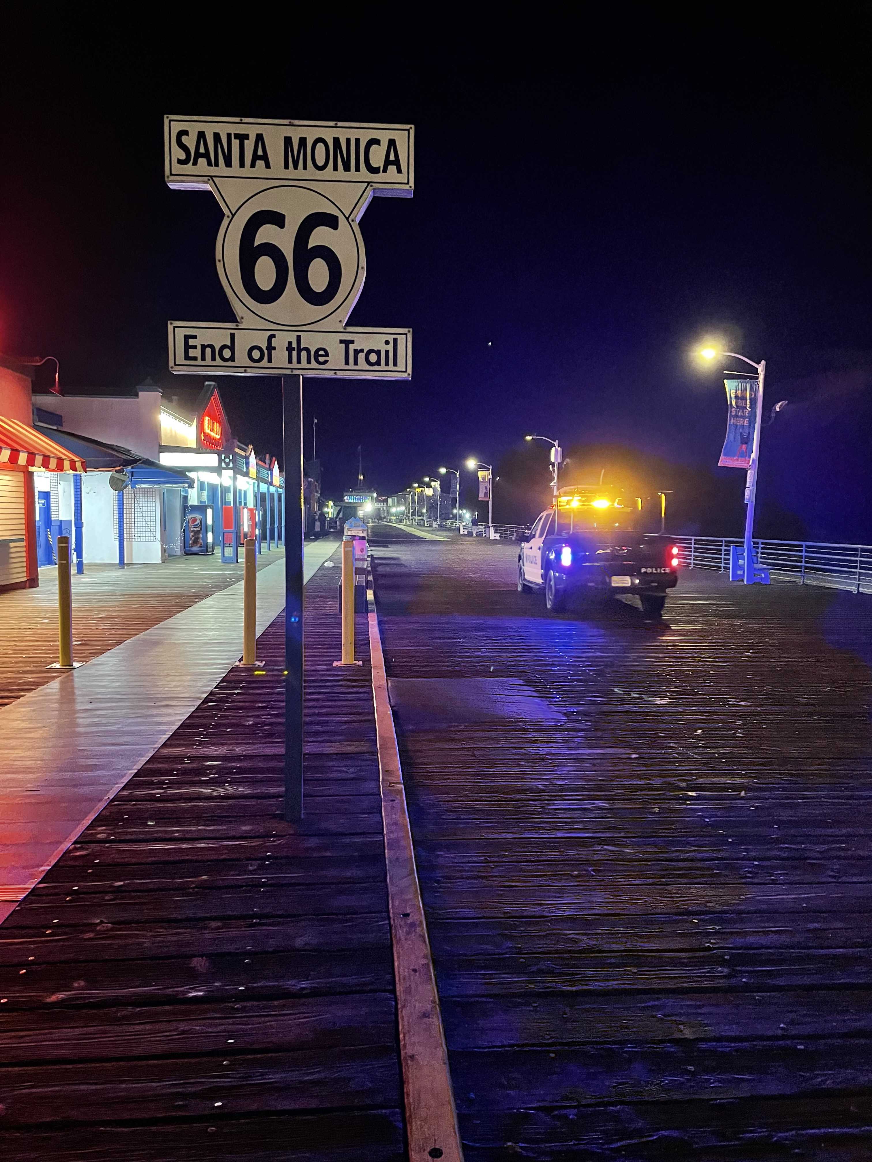 Route 66 end