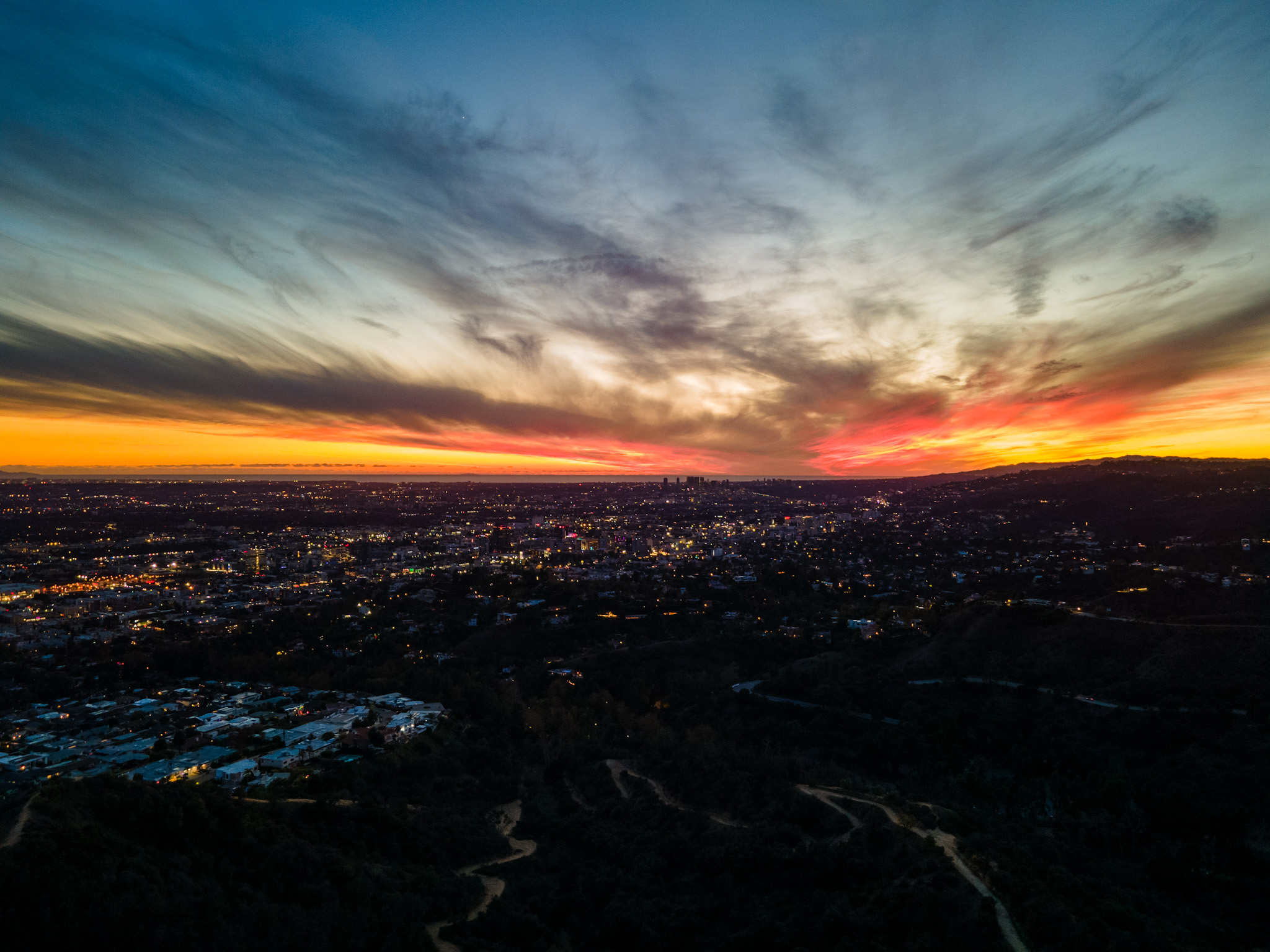 Griffith sunset