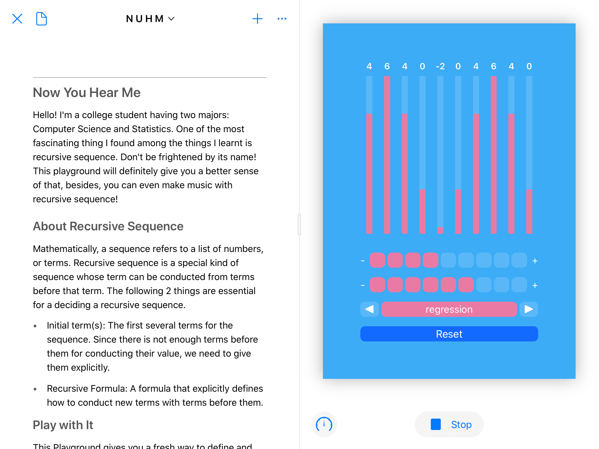 user input in swift playground